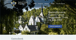 Desktop Screenshot of kasteelgrootbuggenum.nl